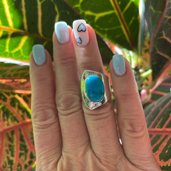 Jewelry - Turquoise S925 Mexico sterling silver ring